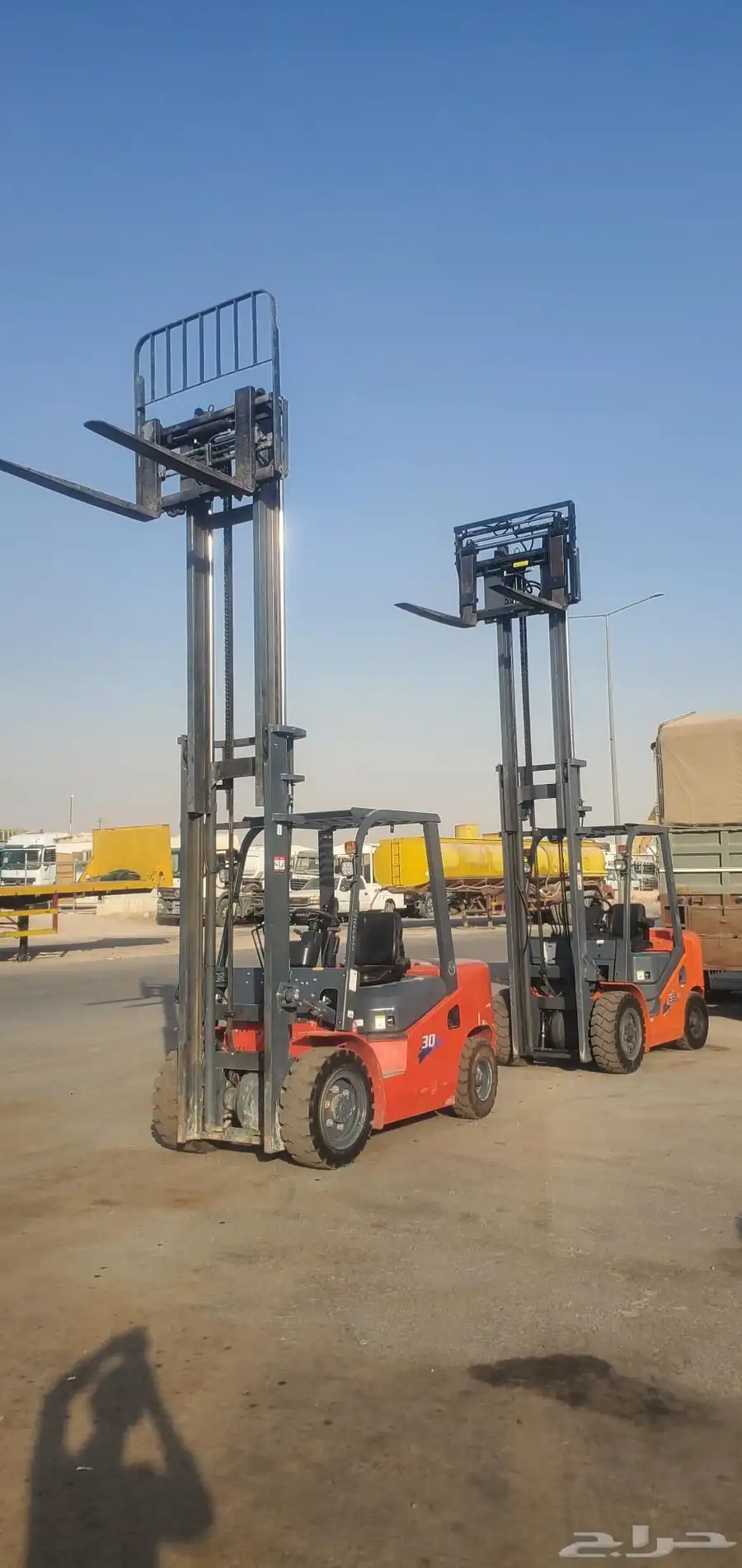 رافعات شوكيه جميع الاحجام بطايق جمركيه 2