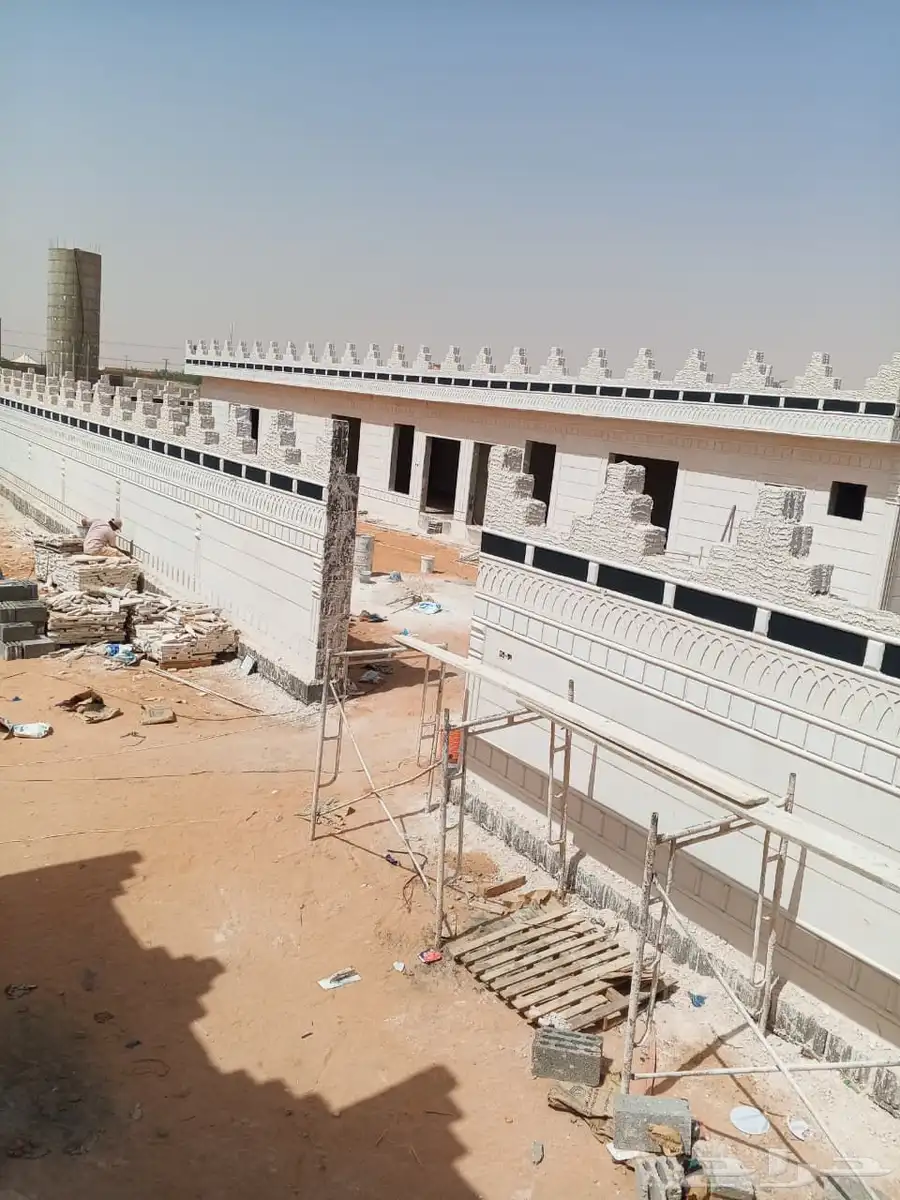 لياسة ملونة ديكوارت خارجية بطحاء حجر الرياض وكسر الرخام الاس 7