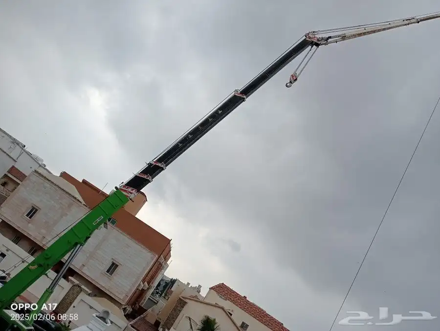 كرين للايجار رافع شوكيه يوميا مشوار الجده 9