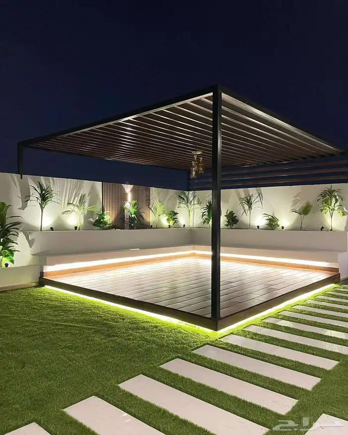 مظلات حدائق جلسات خارجيه تصليح حدائق 8