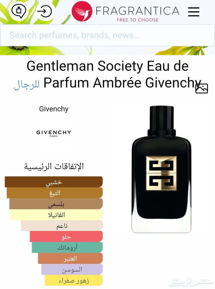 لعشاق العطور الفخمة - جنتل مان سوسيتي أمبري من دافينشي 1