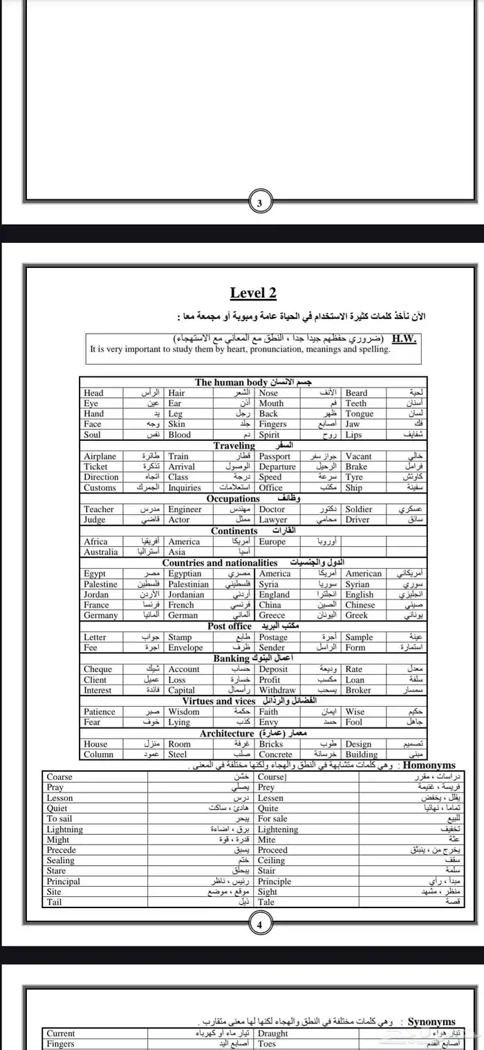 معلم لغه انجليزيه الواحة 9