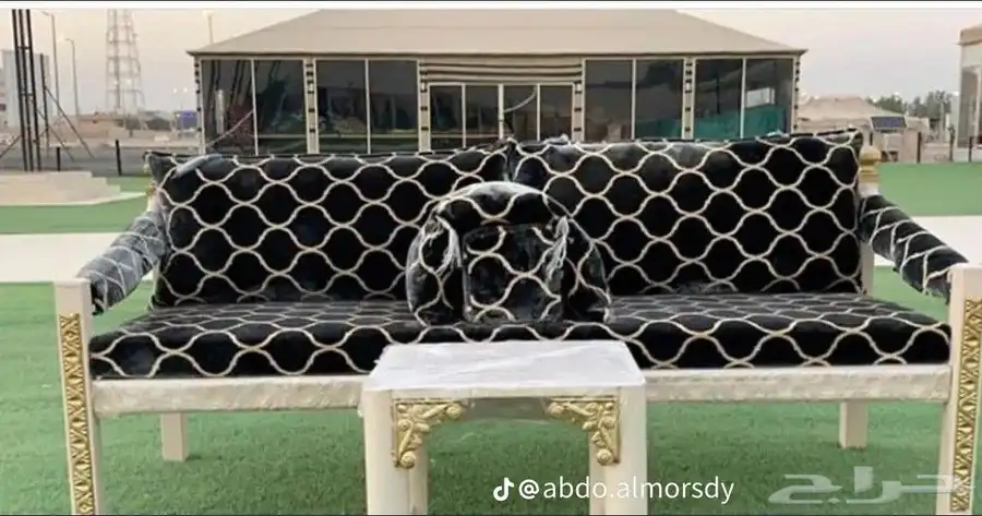 كراسي حديد وجلسات خارجيه 3