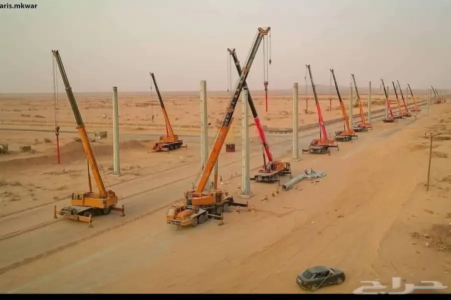 سطحات ونش وكرينات ورافع شوكيه لااليجار الشهري واليومي والمشا 4