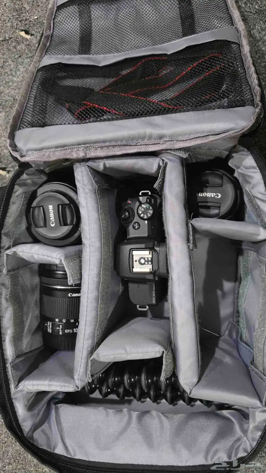 Canon M50 ii - Canon EF-S 10-18mm f4.5-5.6 - Canon EF 50mm index