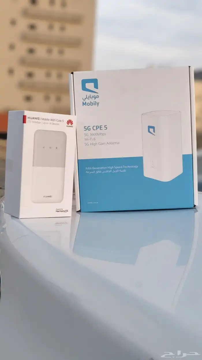 عروض موبايلي 5G شريحه انتر نت مع راوتر السعر مفجأه 0