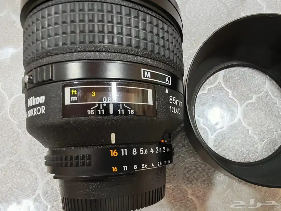 عدسة كاميرا نيكون 85 mm 1 1.4 D 2