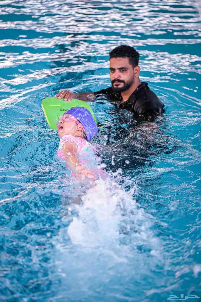 مدرب سباحه رضع ومدرب سباحه حالة خاصه تدريب علي اعلي مستوي 4