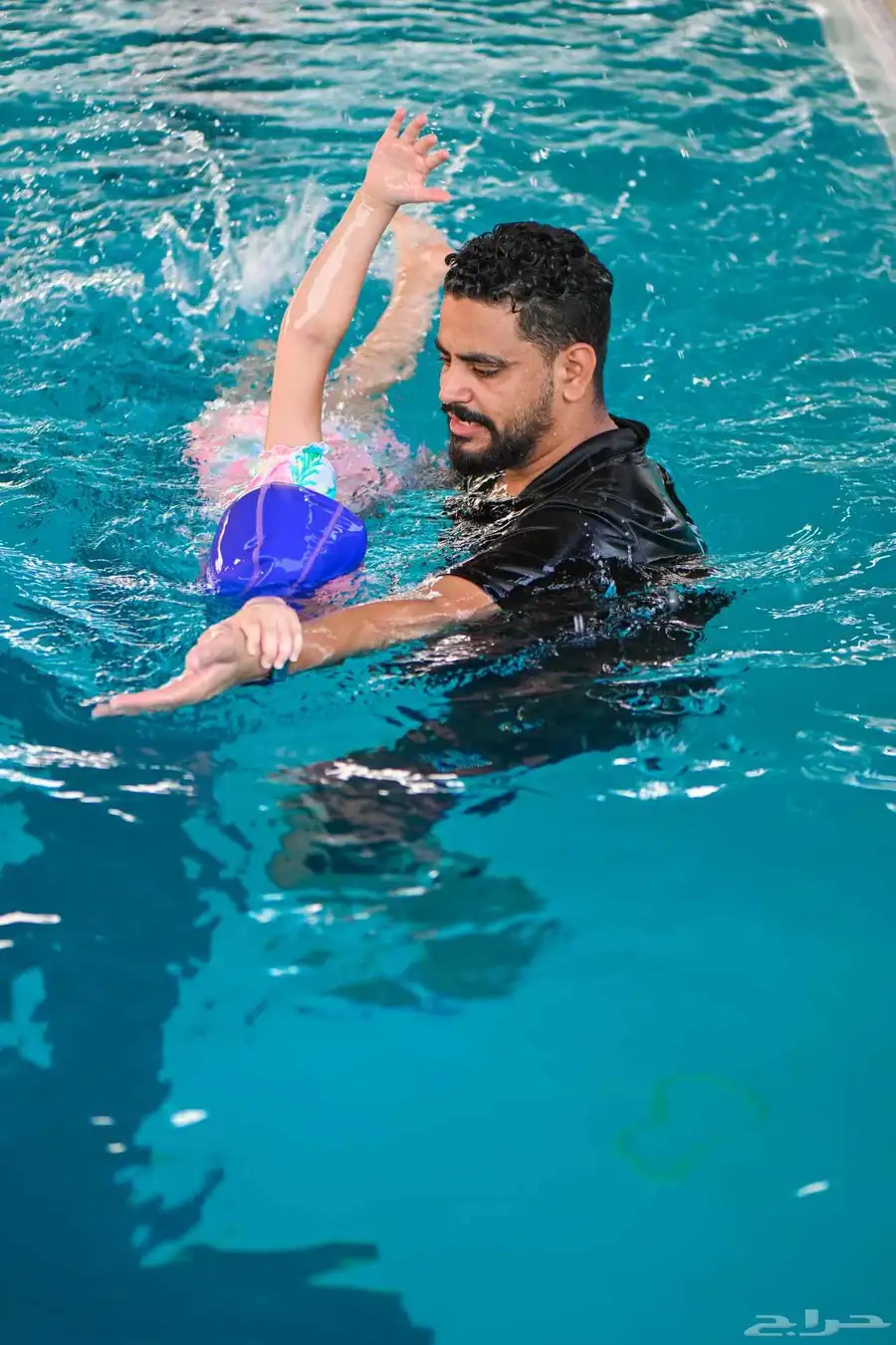مدرب سباحه رضع ومدرب سباحه حالة خاصه تدريب علي اعلي مستوي 0