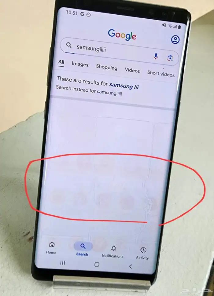 جوال Samsung Galaxy Note 8 مع ذاكرة إضافية 115 GB 4