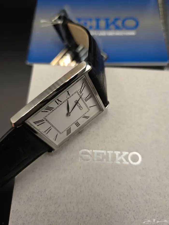 ساعة سيكو تانك seiko tank swe049 1