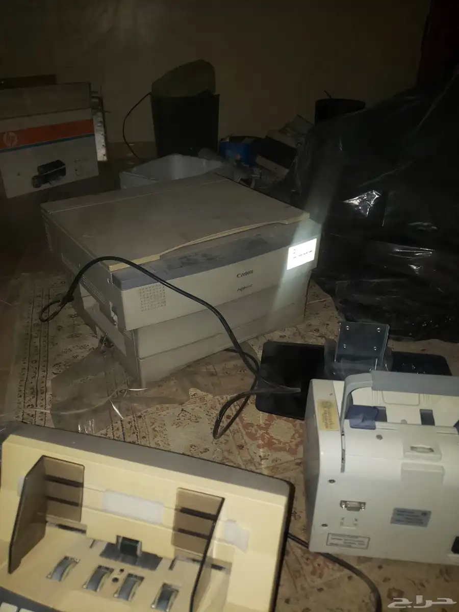 مكائن عد فلوس وطباعة واله حاسبة جديد ومستخدم 7