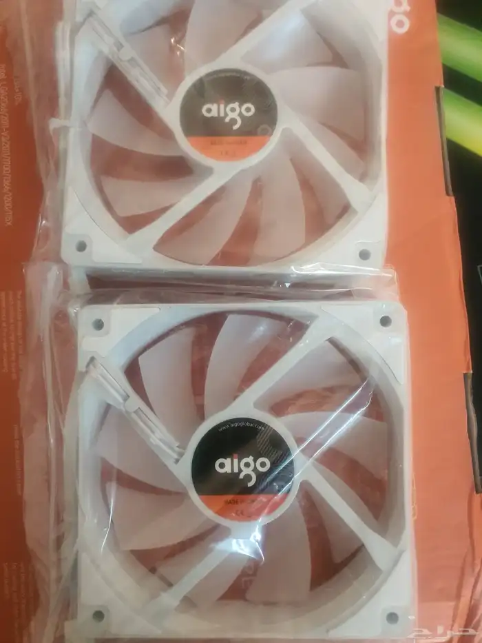 مروحتين ايجو aigo مروحتين rgp جديدة بتغليفها 1