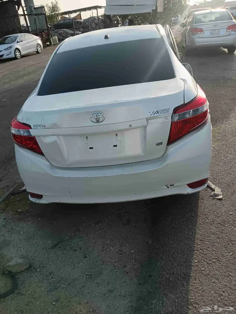 يارس موديل 2015 تشليح قطع غيار فقط تشليح جدة الحمدانية 05058 6