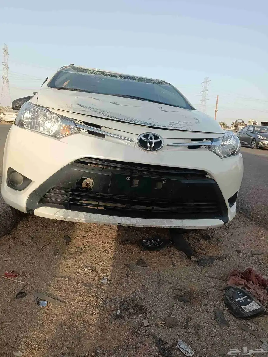 يارس موديل 2015 تشليح قطع غيار فقط تشليح جدة الحمدانية 05058 8