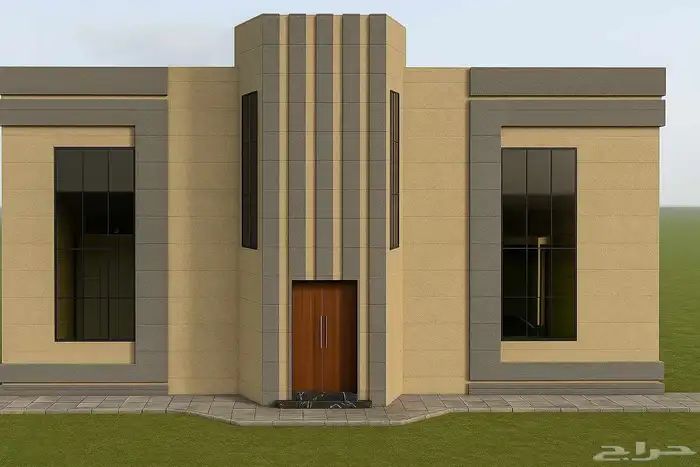 تصميم 3d مطبخ وواجهه 3