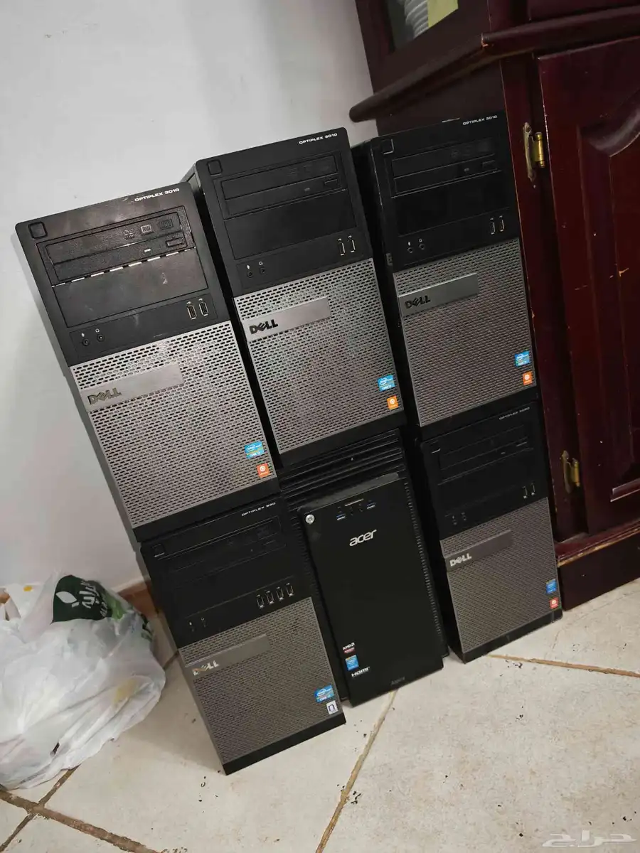 اجهزة كمبيوتر و سنترال و كبينة و طابعة و كيبورد سامسونغ 0