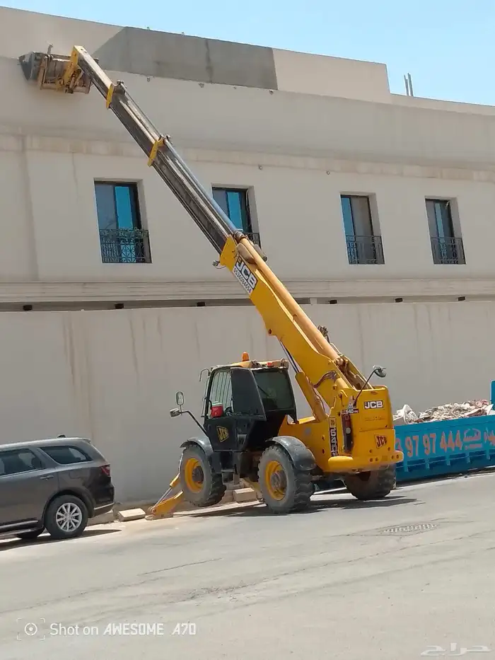 رافعه جي سي بي الرفع جميع مواد البناء يوميه وشهري وشغله 2