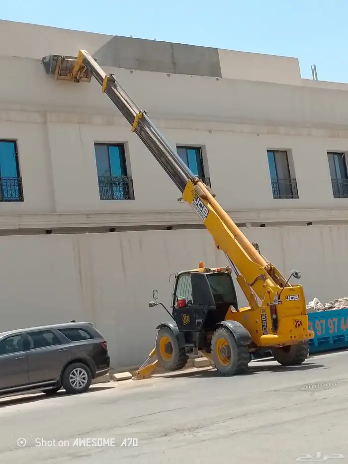 رافعه جي سي بي الرفع جميع مواد البناء يوميه وشهري وشغله 1