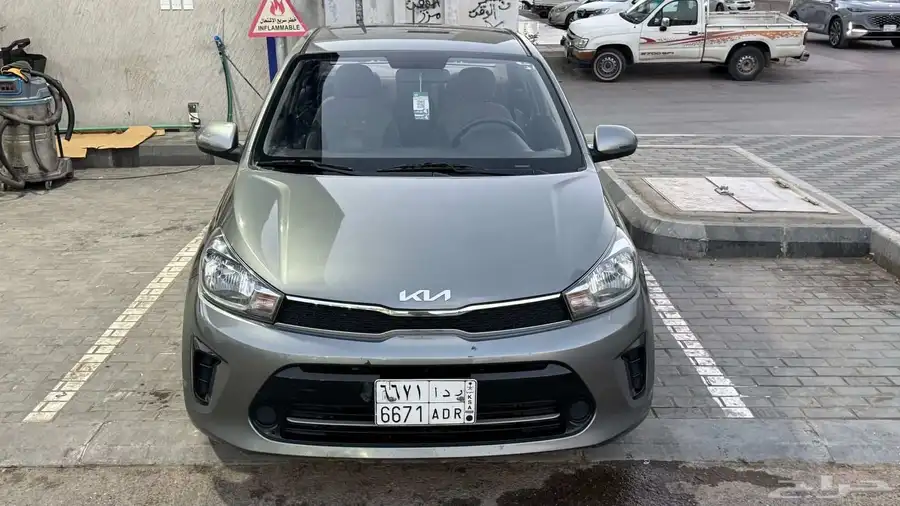 كيا بيجاس موديل 2022 بحالة الوكالة 3