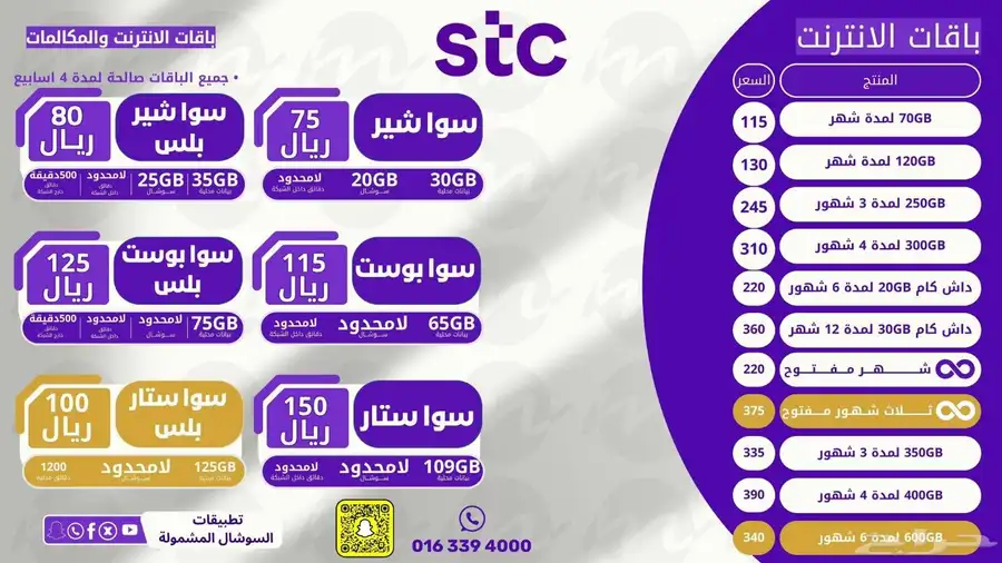 شريحة بيانات مفتوح بدون استخدام عادل 375 ريال 0