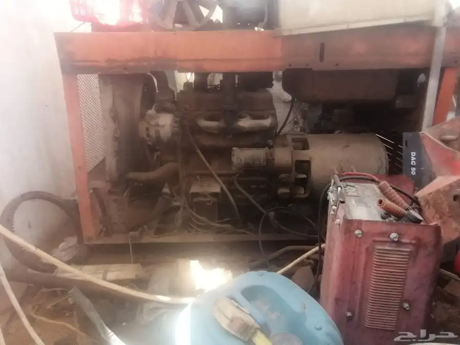 حصاده بطاطس جديده و دمبرعطلانه مولد كهربائي 200 كيلو كتربلر 8