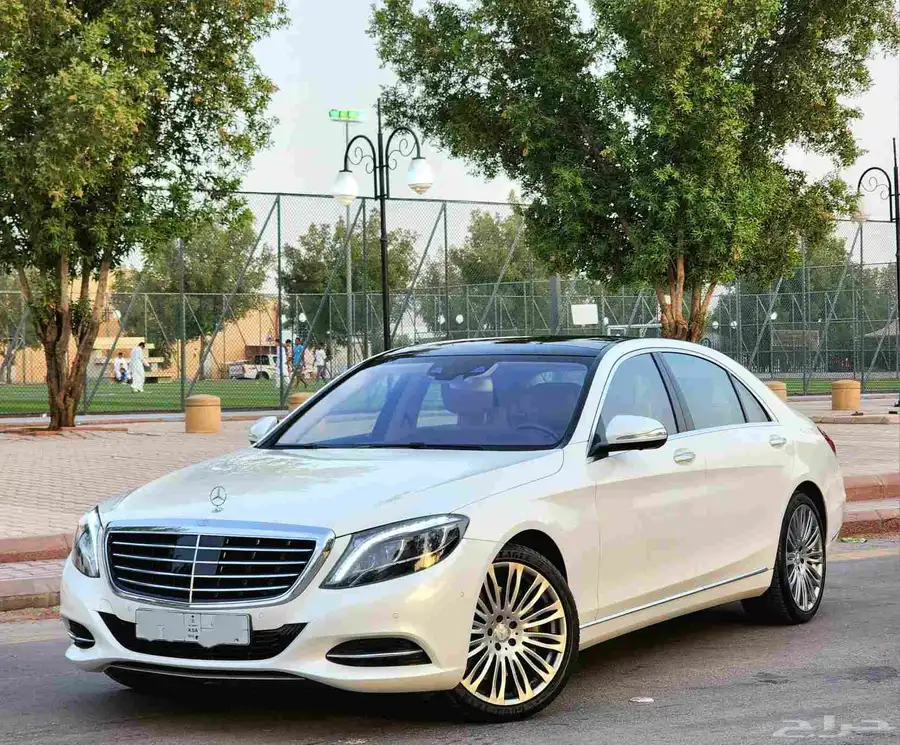 مرسيدس S500 فل كامل 6 ازرار قمة النظافة 2015 2