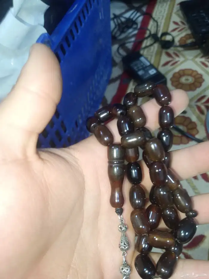 سبحة ترتروك الماني قديم منجم من نوادر السبح 2