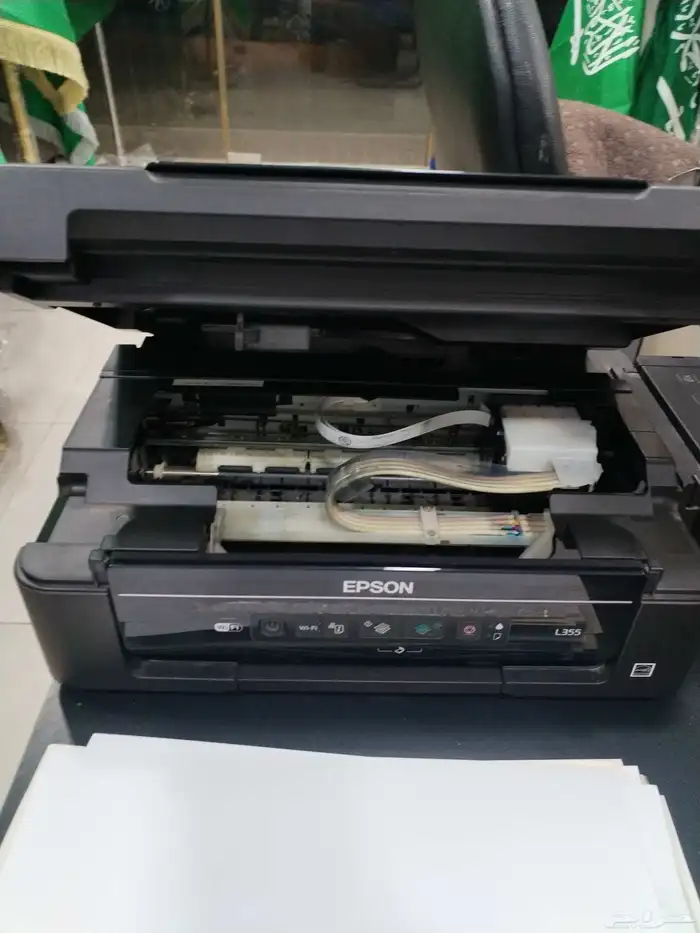 طابعة إبسون 4 الوان L355 قطع غيار خربانه 1