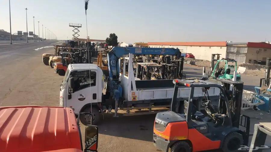 كرينات ونش رافعات شوكيه ويدويه سطحات وكافه المعدات الثقيلة 8