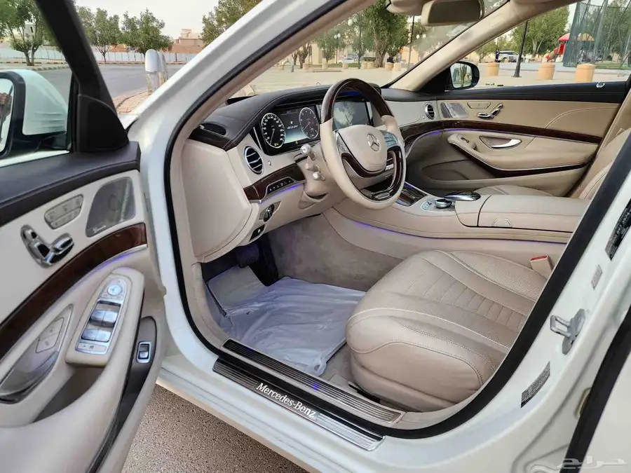 مرسيدس S500 فل كامل 6 ازرار قمة النظافة 2015 11