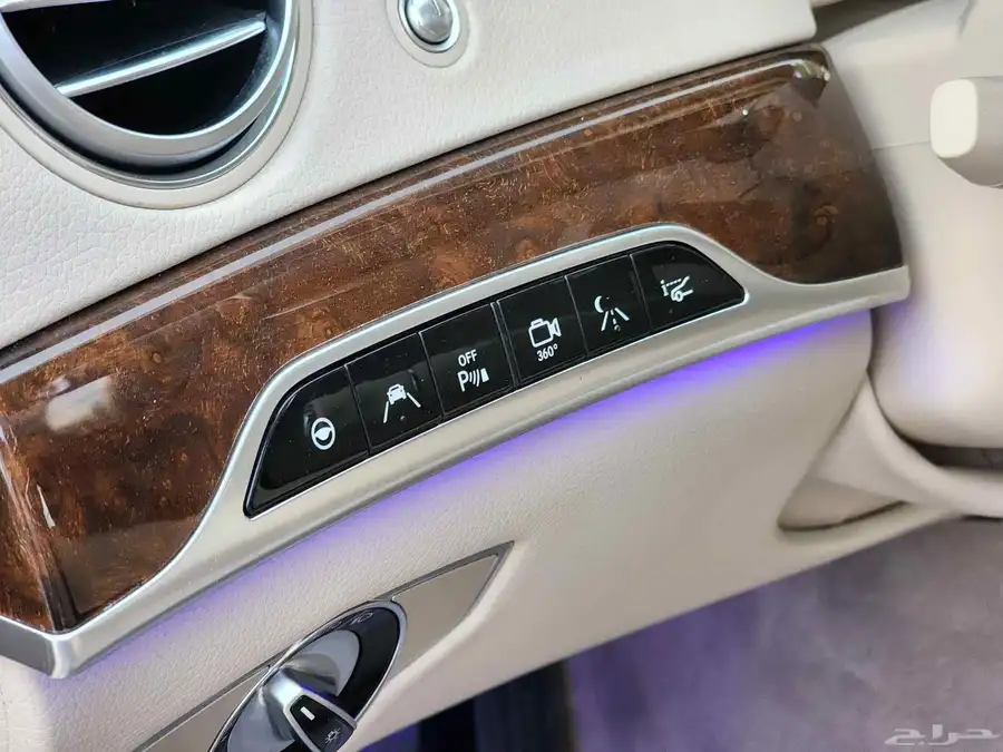 مرسيدس S500 فل كامل 6 ازرار قمة النظافة 2015 23