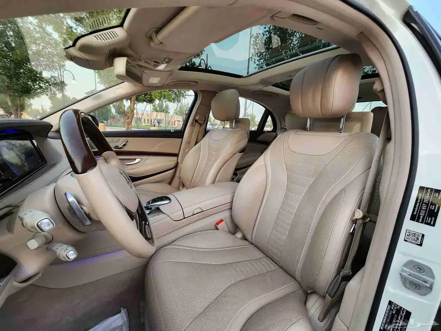 مرسيدس S500 فل كامل 6 ازرار قمة النظافة 2015 12