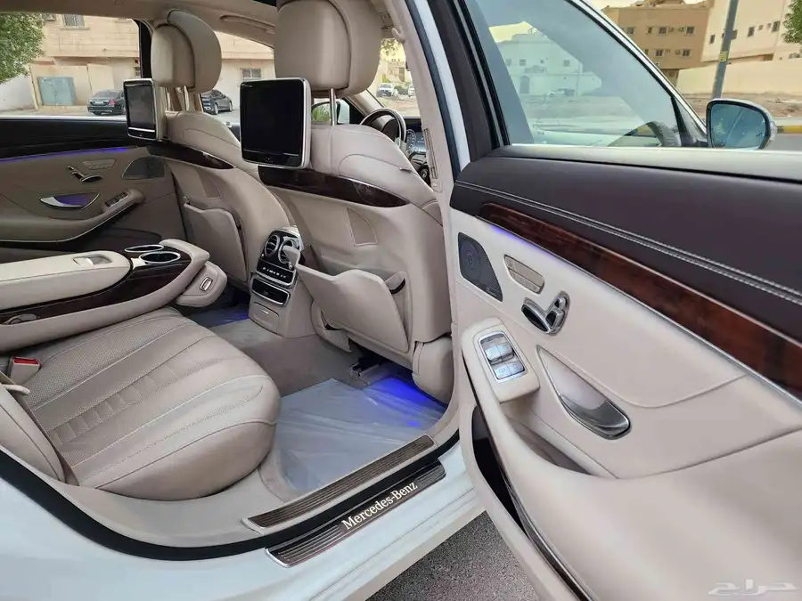 مرسيدس S500 فل كامل 6 ازرار قمة النظافة 2015 15