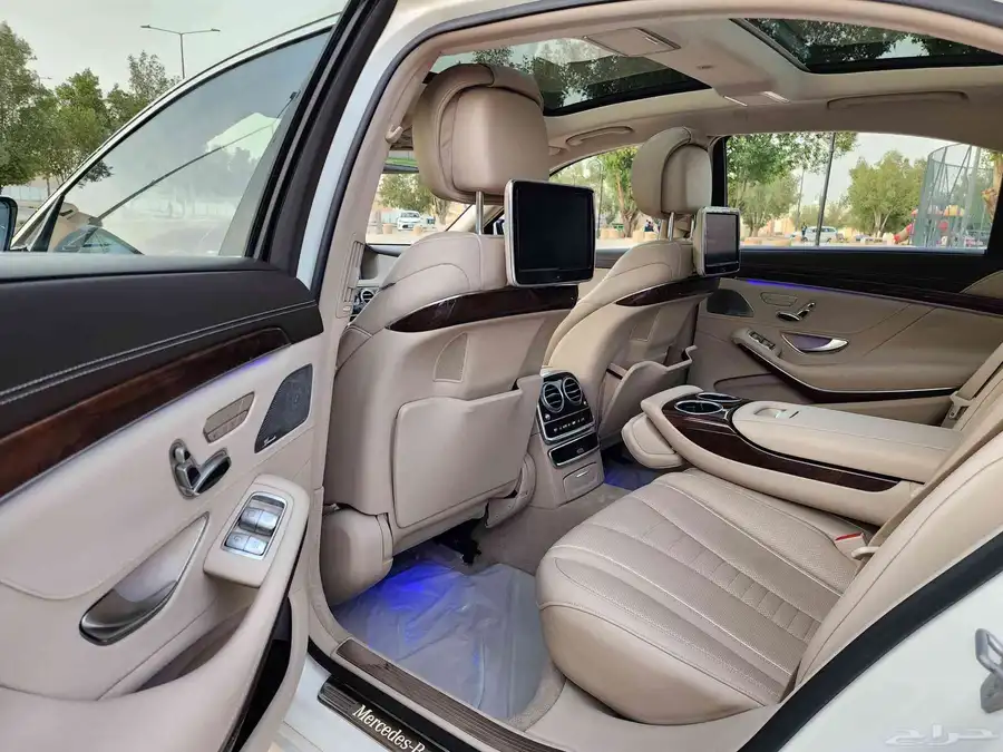 مرسيدس S500 فل كامل 6 ازرار قمة النظافة 2015 13
