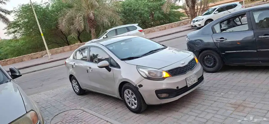 للبيع كيا ريو 2014 - نظيفة الموقع الرياض _ السويدى 1