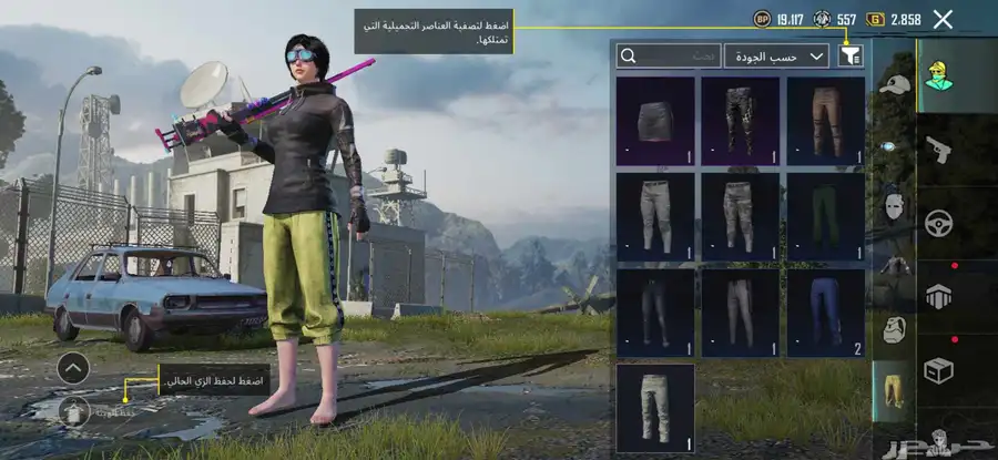 حساب ببجي للبيع المستوى 41 فيه 18 لبس وفيه 12 فلينه سروا 18 9