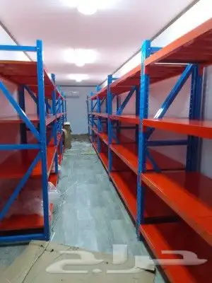 يوجدلدينا جميع انواع الرفوف رفوف سوبرات مستودعات مع توصيل وت 5