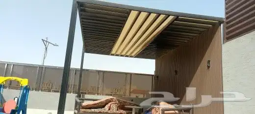 حداد مظلات بنل ساندويش برجولات لكسان 6