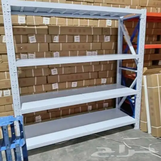 يوجدلدينا جميع انواع الرفوف رفوف سوبرات مستودعات مع توصيل وت 1