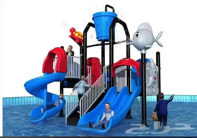 مراجيح كبيرة ومتوسطة وزحاليق مقاسات متعددة والعاب متنوعة 36