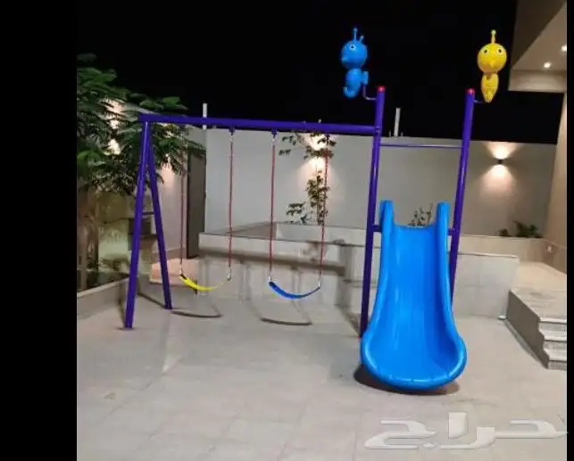 في مرجيحه دواره زحليقه نطاطه 8 قدم 10 قدم 6 قدم 12
