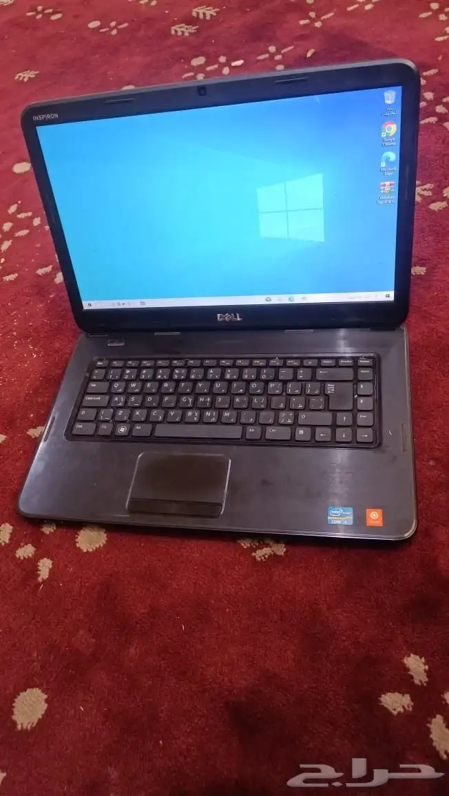 لابتوب ديل نضيف جدا الموصفات cori3 الرام4 الهارد500 جيجا مقا 3