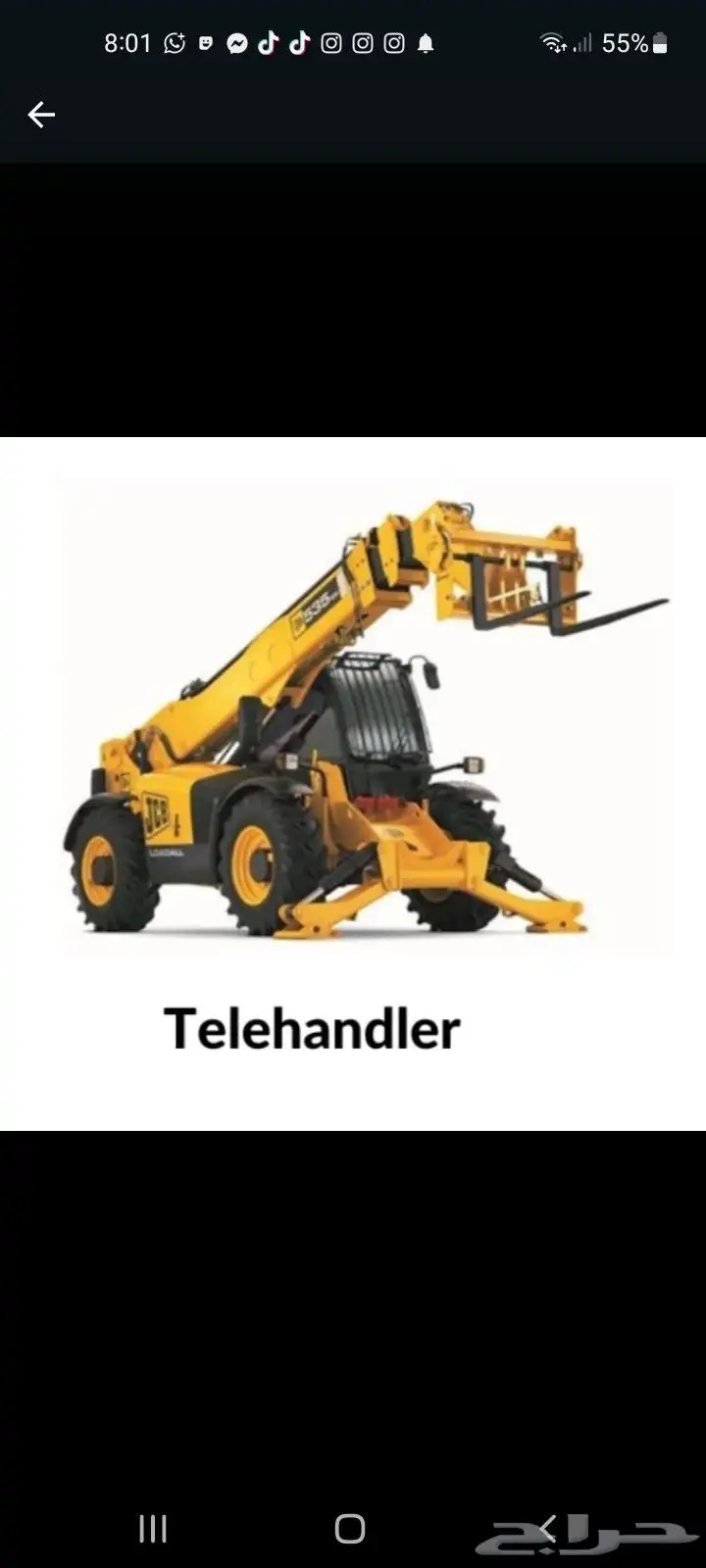 jcb telehandler for rent daily weakly And monthly base 0