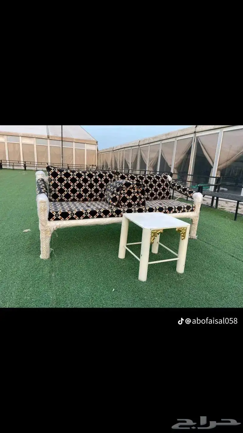 كراسي حديد وجلسات خارجيه 1
