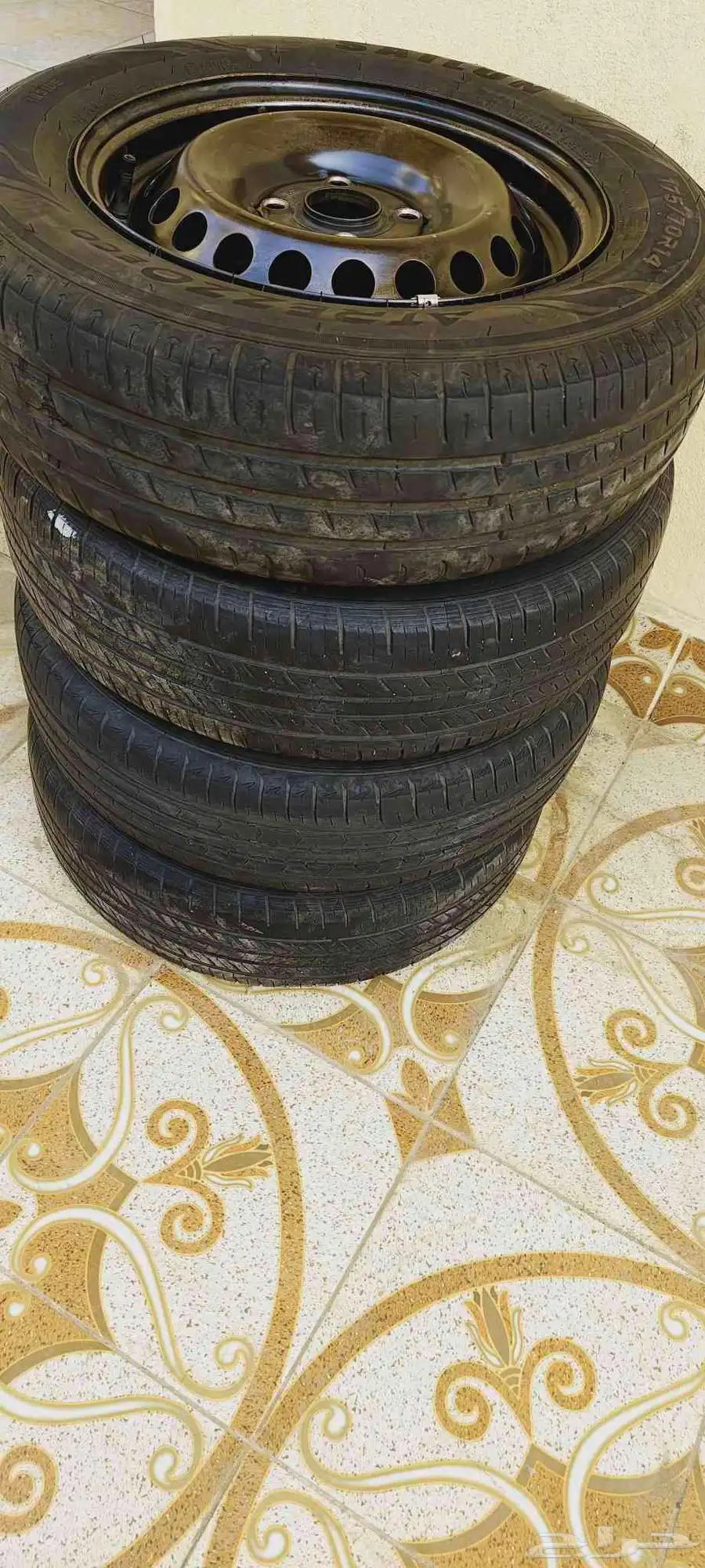 جنوط هيونداي 4مسمار وكالة  طيس وكالة  كفر مستعمل. 2