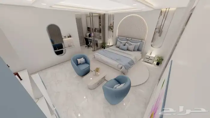 تصميم 3d غرف ومطابخ ومطاعم وكافيهات 7