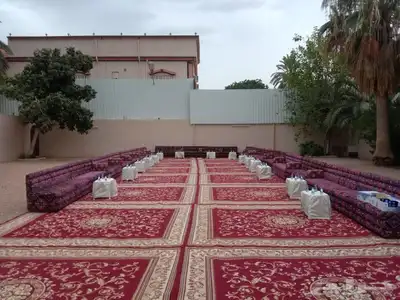 تجهيز حفلات وخيام وصيوانات وجلسات وكوش وخيام ملكيه 0