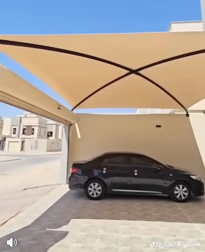 مظلات سواتر جميع انواع الحداده 8