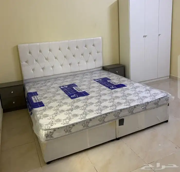 سرير مع مرتبه  توصيل 4
